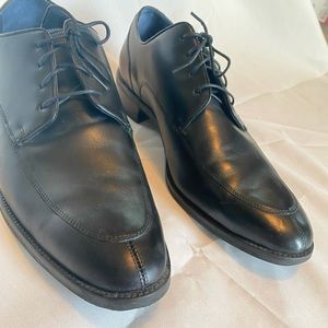 Cole Haan Black Leather Oxford Dress Shoes